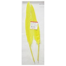 거위깃털대노랑25-30cm 새깃털