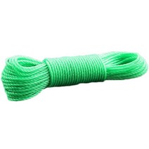 10m/20m 휴대용 긴 컬러 나일론 로프 견인 그늘 밧줄 야외 여행 빨랫줄 세탁 스토리지, 10 meters green