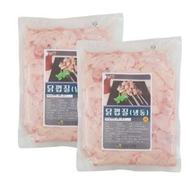 대보유통 몰도리도리 닭껍질 500g 2봉 닭껍질튀김 닭껍질꼬치 이자카야요리, 1세트