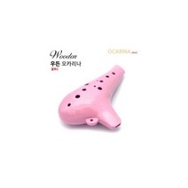 우든 오카리나 알토C 입문.교육용 핑크