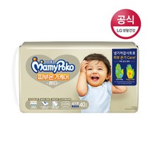 마미포코기저귀 피부온기케어 대40P(남)x1팩