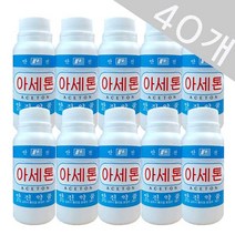 안진약품 아세톤 100ml 리무버, 40개