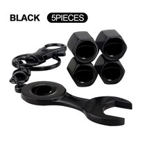 타이어 밸브캡 렌치 키 체인 및 자동차 타이어 밸브 캡 레니게이드 나침반 그랜드 체로키 랭글러 Jk Xj W, 01 Black_06 For Toyota