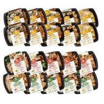 다즐샵 식단관리 도시락 4주 식단 15종 20팩 (건강한10팩+맛있는5팩+가벼운5팩), 15세트