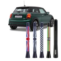 미니쿠퍼 안테나볼 외장 튜닝 악세사리 용품 레이 모닝 스파크 자동차 꾸미기 차량 숏안테나, 안테나 체커(10.7cm)