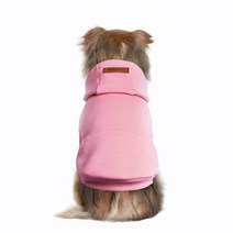 브릭브릭 강아지 스판 후드티 인디핑크 겨울 티셔츠