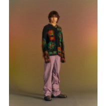 ANDERSSON BELL 빌리지 인타르시아 가디건 atb1006mBLACK VILLAGE INTARSIA CARDIGAN A23FWTBM1006_BK
