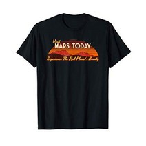 Retro Space Travel Visit Planet Mars Solar System Gift 티셔츠