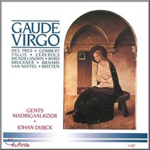 [CD] Gents Madrigaalkoor 기뻐하소서 동정녀여 - 데프레 / 공베르 / 탈리스 / 버드 (Gaude Virgo - Des Pres / Go...