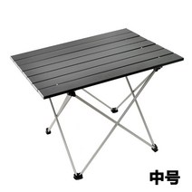휴대용 테이블 S 접이식 캠핑 테이블 책상 접이식 하이킹 여행 야외 정원 피크닉 테이블 합금 초경량, 매체--알루미늄 사각 테이블플라스틱 스프레이--검
