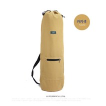 보드백 커버 더블 휨 롱보드 두꺼운 댄스보드 육상 서핑보드 작은 물고기보드 캔버스 휴대용 숄더백팩, 카키[랜드펀칭보드/큰물고기보드]전용