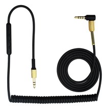 substitution audio wire with mic remote for 마샬l 마샬메이저 On Ear 프로 헤드 헤드폰