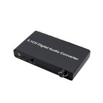 Coms 5.1CH 오디오 광 컨버터 TB042