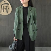 SAMARA 여성 스웨이드 모피 스타일 겨울 코트