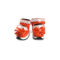 [도기스쿨] 애견신발 에나멜 발보호 예쁜애견신발, 랜덤발송(빨 핑 청 주)