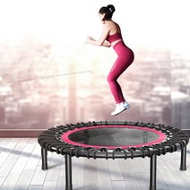 점핑다이어트 성인방방이 점핑머신 트램폴린 점핑 트렌폴린 트램블린, 레드