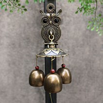 아리공방 퀸부엉이 풍경종 행운 문종 도어벨 현관종 문종/풍경, BEL_42 퀸부엉이