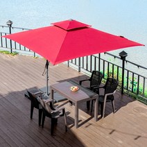 원터치 2700 폴딩 파라솔 플라스틱 베이스 15kgX4개, 그린, 선택:그린