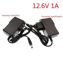18650 리튬 배터리 충전기 12V 36V 42V 54V 25.2V 29.4V 60V 72V 2A 100-240V 자전거 이온 1, 05 12.5V 1A_01 미국