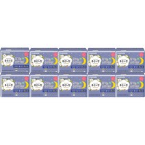 [빠른배송] 유한킴벌리 좋은느낌 유기농순면 맥시슬림 오버나이트 12p, 10개