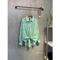 씨샵인더룸 / 어드 세로 스트라이프 포켓 셔츠 3color