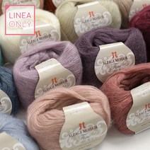 알파카 모헤어 핀 하마나카 겨울실/털실/모헤어/알파카/모헤어실/울실/리네아, 18