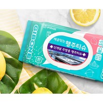 기본에 세균닦는 행주 티슈 캡형, 80매, 7팩