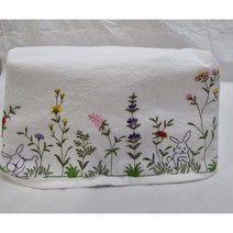 광목자수 면 각티슈커버, 소녀