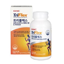 지앤씨 AK분당점 GNC AK백화점 트리플렉스 글루코사민&엠에스엠&비타민D(90정), 단일옵션