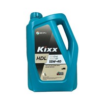 KIXX HDL 15W40 4L 디젤 엔진오일, 1개