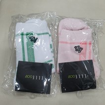 엘르골프 체크 양말-6I28306, 000