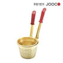 주방1번가 주코(JOOCO) 양은 우동기 우동 건지기 양은건지기 거름망 뜰채 채망, 중 / 150x113x210mm (지름x높이x총높이)