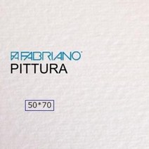 파브리아노 피츄라 PITTURA 50x70cm 400g 10매 유화용지 아크릴컬러용지 미술용지