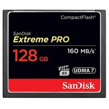 SanDisk 익스트림 프로 128GB 컴팩트 플래시 메모리 카드 UDMA 7 속도 최대 160MB/s(SDCFXPS-128G-X46)
