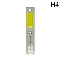 편백 원목 전기 DC9-12V C6 LED 칩 자동차 주변/높은 빔 헤드 라이트 전구 H1 H3 H4 H7 COB 램프 광원 15W, 02 H4