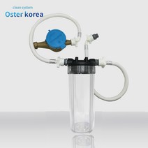 오스터코리아 통합정수 샤워기 세면기 세탁기 물탱크 지하수 정수기, 1개, 계량기(투명1200미리)