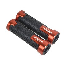 혼다 CBR125R CBR150R 오토바이 핸들 그립 손잡이, 주황색 CBR125R