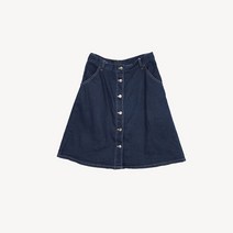 UNIQLO JEANS 풀버튼 데님스커트 WOMAN_28인치