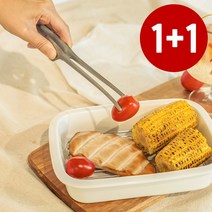 1+1 너랑 나랑 뜨는 만능 집게 고기 라면 다용도 스텐 주방 캠핑 라면 요리 핀셋, 1+1만능핀셋집게