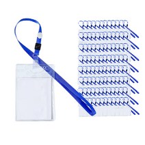 리베르 행사용 관광 고급 명찰 세로형 + 목걸이줄 100개입