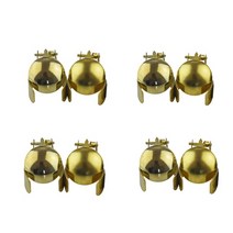골드 실버 자동 양초 스너퍼 소화기 불꽃 안전하게 심지 화염 클립 가정 실내 야외용, 09 gold 8pcs