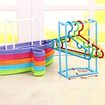 행거 까사미아헹거 1pcs 크리 에이 티브 플라스틱 옷걸이 마무리 프레임 옷걸이 동반자, 푸른