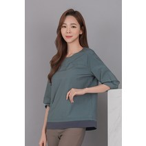 피에이티 PAT 여성 심플 튜닉 블라우스 1H 62501 721