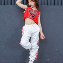 치치차차 아동 댄스복 방송댄스복-크롭티상하세트