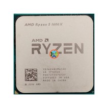 CPU AMD Ryzen 5 1600X R5 3.6 GHz 6 코어 12 스레드 CPU 프로세서 95W L3 16M YD160XBCM6IAE 소켓 AM4 라, 한개옵션0