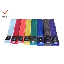 태권도 합기도 띠 단색 아이 160 180, 보라