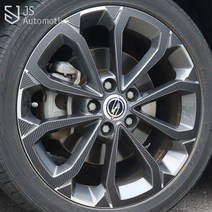 JS automotive 티볼리 티볼리에어 휠 타이어 마스크 18인치 카본스티커 튜닝필름 가드 긁힘방지 몰딩 패널 DIY 익스테리어 장식용품, L타입