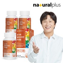 [내츄럴플러스] 온가족 종합 멀티비타민 츄어블 90정 3병(9개월분) /비타민 미네랄 12, 상세 설명 참조, 3개