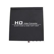비디오테이프 변환 비디오 테이프 USB 플레이어 동영상 파일 풀 hd 1080p 디지털 컨버터 고화질 컨버터 euus 전원 플러그가 있는 hdtv hd용 scart to 호환, 우리 플러그