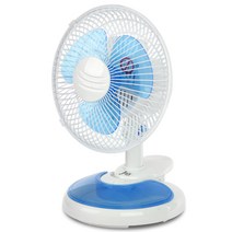 시원한 탁상용 미니 클립팬 선풍기, 08A 블루